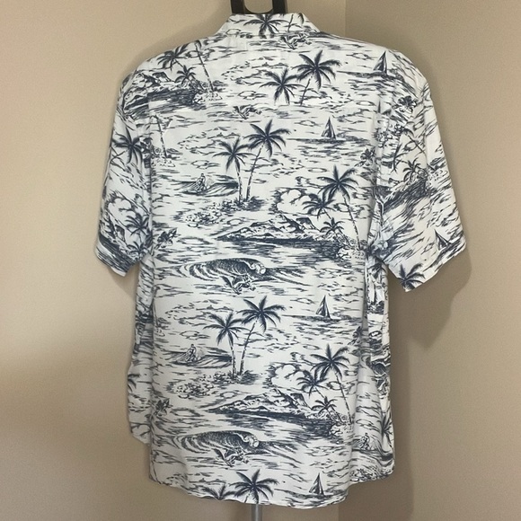 Lucky Brand XX-L, California Fit, 100% Cotton Men’s tropical button-up shirt. - Picture 2 of 4